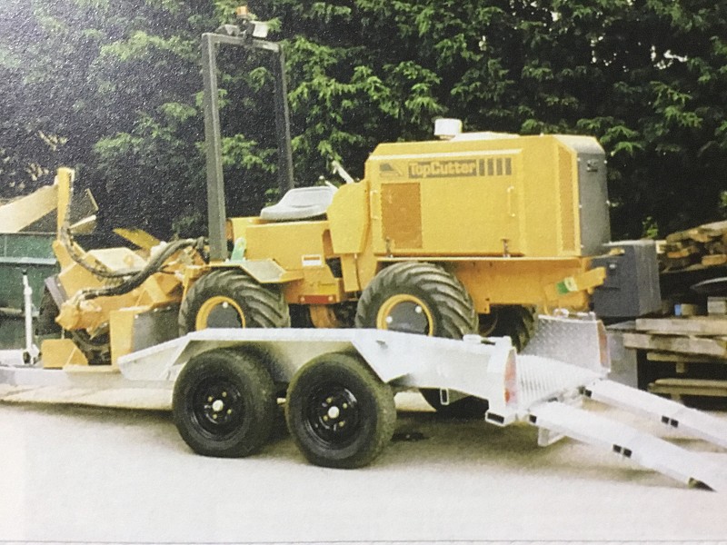 trenching machine trailers